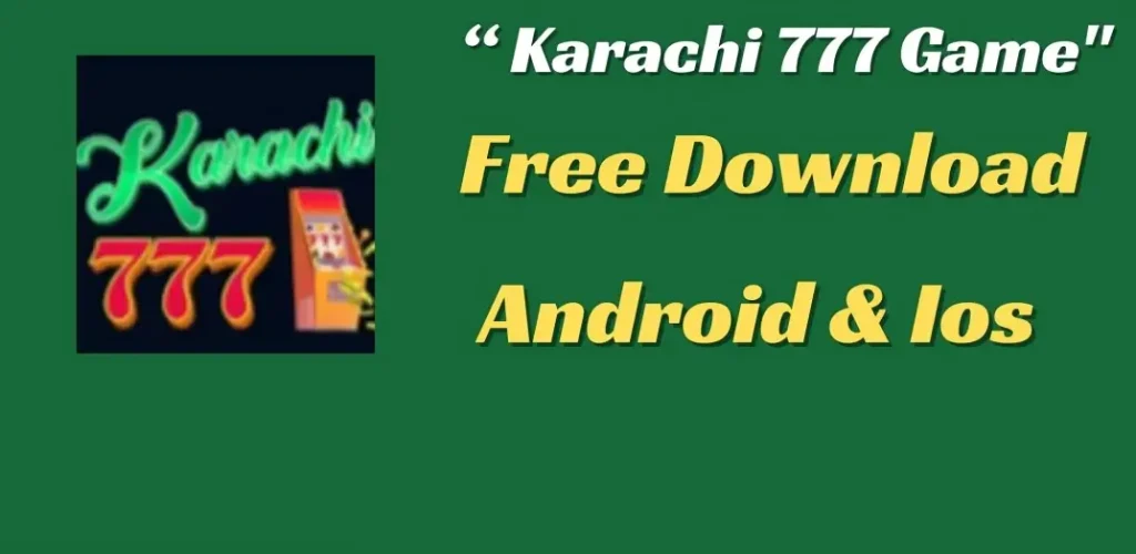 karachi777 banner